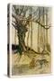 Rackham, Red R.H. and Wolf-Arthur Rackham-Stretched Canvas