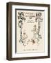 Rackham's Title Page to an Illustrated Edition of Andersen's Fairy Tales-Arthur Rackham-Framed Art Print