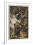 Rackham, Snow White Found-Arthur Rackham-Framed Art Print