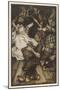 Rackham, Snow White Found-Arthur Rackham-Mounted Art Print