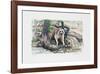 Racoon-Everett Hibbard-Framed Limited Edition