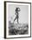 Racquel Welch Sporting a White Cowboy Hat While Posing in a Bikini-null-Framed Premium Photographic Print