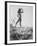 Racquel Welch Sporting a White Cowboy Hat While Posing in a Bikini-null-Framed Premium Photographic Print