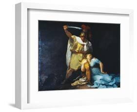 Radamisto Killing Zenobia-Luigi Sabatelli-Framed Giclee Print