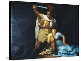 Radamisto Killing Zenobia-Luigi Sabatelli-Stretched Canvas