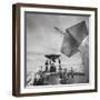 Radar and Telemetering Equipment to Track the X-15 During Supersonic Flight, at Edwards Air Base-J^ R^ Eyerman-Framed Photographic Print