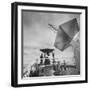 Radar and Telemetering Equipment to Track the X-15 During Supersonic Flight, at Edwards Air Base-J^ R^ Eyerman-Framed Photographic Print