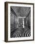 Radar Echoes Absorbed in Anechoic Chamber So Engineers Can Bounce Echoless Beams Off a Icbm Model-Ralph Morse-Framed Photographic Print