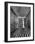 Radar Echoes Absorbed in Anechoic Chamber So Engineers Can Bounce Echoless Beams Off a Icbm Model-Ralph Morse-Framed Photographic Print