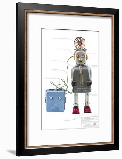 Radar Robot-null-Framed Poster