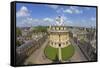 Radcliffe Camera and All Souls College from University Church of St. Mary the Virgin-Peter Barritt-Framed Stretched Canvas