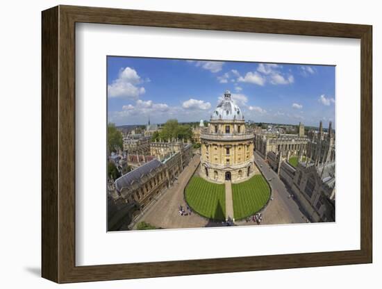 Radcliffe Camera and All Souls College from University Church of St. Mary the Virgin-Peter Barritt-Framed Photographic Print