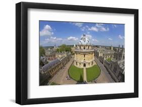 Radcliffe Camera and All Souls College from University Church of St. Mary the Virgin-Peter Barritt-Framed Photographic Print