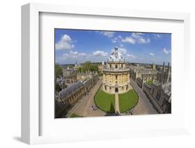 Radcliffe Camera and All Souls College from University Church of St. Mary the Virgin-Peter Barritt-Framed Photographic Print