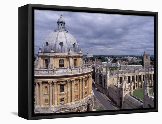 Radcliffe Camera and All Souls College, Oxford, England-Alan Klehr-Framed Stretched Canvas