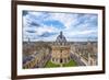 Radcliffe Camera and the View of Oxford from St. Mary's Church, Oxford, Oxfordshire-John Alexander-Framed Photographic Print