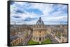 Radcliffe Camera and the View of Oxford from St. Mary's Church, Oxford, Oxfordshire-John Alexander-Framed Stretched Canvas