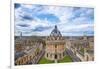 Radcliffe Camera and the View of Oxford from St. Mary's Church, Oxford, Oxfordshire-John Alexander-Framed Photographic Print