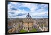 Radcliffe Camera and the View of Oxford from St. Mary's Church, Oxford, Oxfordshire-John Alexander-Framed Photographic Print