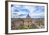 Radcliffe Camera and the View of Oxford from St. Mary's Church, Oxford, Oxfordshire-John Alexander-Framed Photographic Print