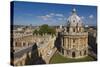 Radcliffe Camera, Oxford, Oxfordshire, England, United Kingdom, Europe-Charles Bowman-Stretched Canvas