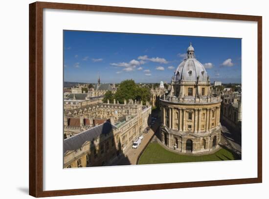 Radcliffe Camera, Oxford, Oxfordshire, England, United Kingdom, Europe-Charles Bowman-Framed Photographic Print