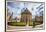 Radcliffe Camera with Cyclist, Oxford, Oxfordshire, England, United Kingdom, Europe-John Alexander-Framed Premium Photographic Print