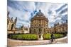 Radcliffe Camera with Cyclist, Oxford, Oxfordshire, England, United Kingdom, Europe-John Alexander-Mounted Premium Photographic Print