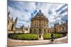 Radcliffe Camera with Cyclist, Oxford, Oxfordshire, England, United Kingdom, Europe-John Alexander-Mounted Photographic Print