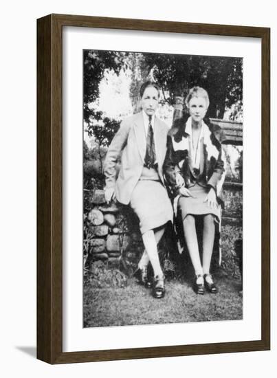 Radclyffe Hall and Una Vincenzo-null-Framed Giclee Print