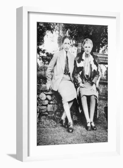 Radclyffe Hall and Una Vincenzo-null-Framed Giclee Print