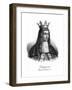 Radegonde, One of Clotaire I's Four Wives-Delpech-Framed Giclee Print