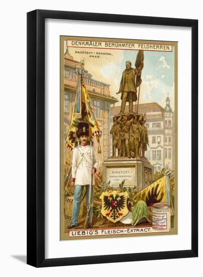 Radetsky Memorial, Prague-null-Framed Giclee Print