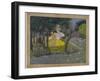 Radha and Krishna in a Grove, India-null-Framed Giclee Print