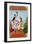 Radha and Krishna-null-Framed Giclee Print