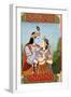 Radha and Krishna-null-Framed Giclee Print