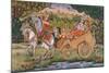 Radha and Krishna-Indian School-Mounted Giclee Print