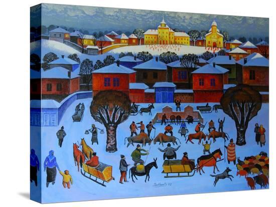 Stretched Canvas Print, , large
