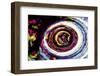 Radial Abstraction-aLunaBlue-Framed Photographic Print