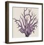 Radiant Coral I-Maria Mendez-Framed Art Print