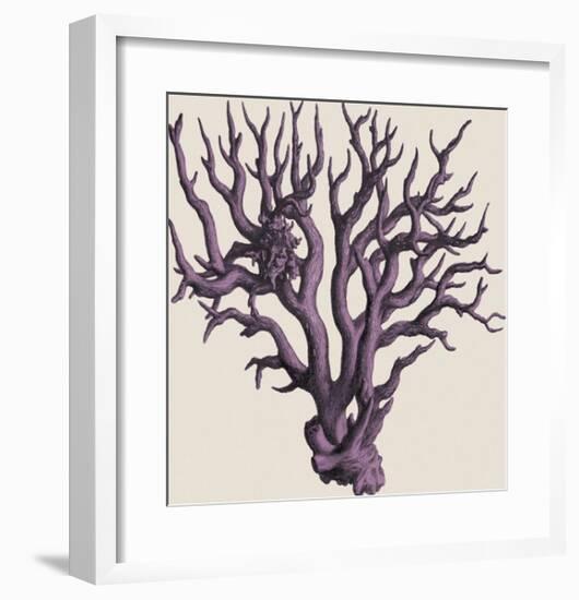 Radiant Coral III-Maria Mendez-Framed Art Print