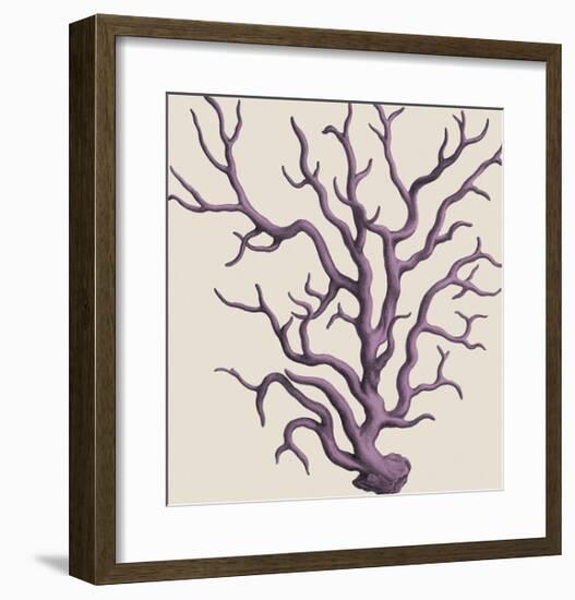 Radiant Coral IV-Maria Mendez-Framed Art Print