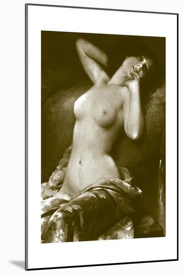 Radiant Nude-null-Mounted Art Print