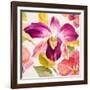 Radiant Orchid Square I-Lanie Loreth-Framed Art Print