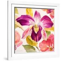 Radiant Orchid Square I-Lanie Loreth-Framed Premium Giclee Print