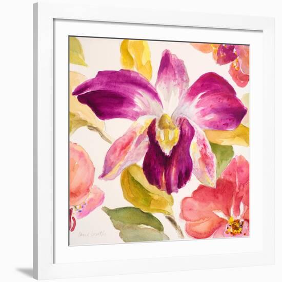 Radiant Orchid Square I-Lanie Loreth-Framed Premium Giclee Print