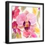 Radiant Orchid Square II-Lanie Loreth-Framed Premium Giclee Print