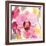 Radiant Orchid Square II-Lanie Loreth-Framed Art Print