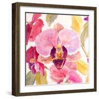 Radiant Orchid Square II-Lanie Loreth-Framed Art Print