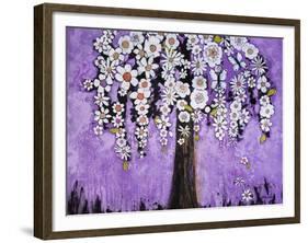 Radiant Orchid Tree-Blenda Tyvoll-Framed Giclee Print